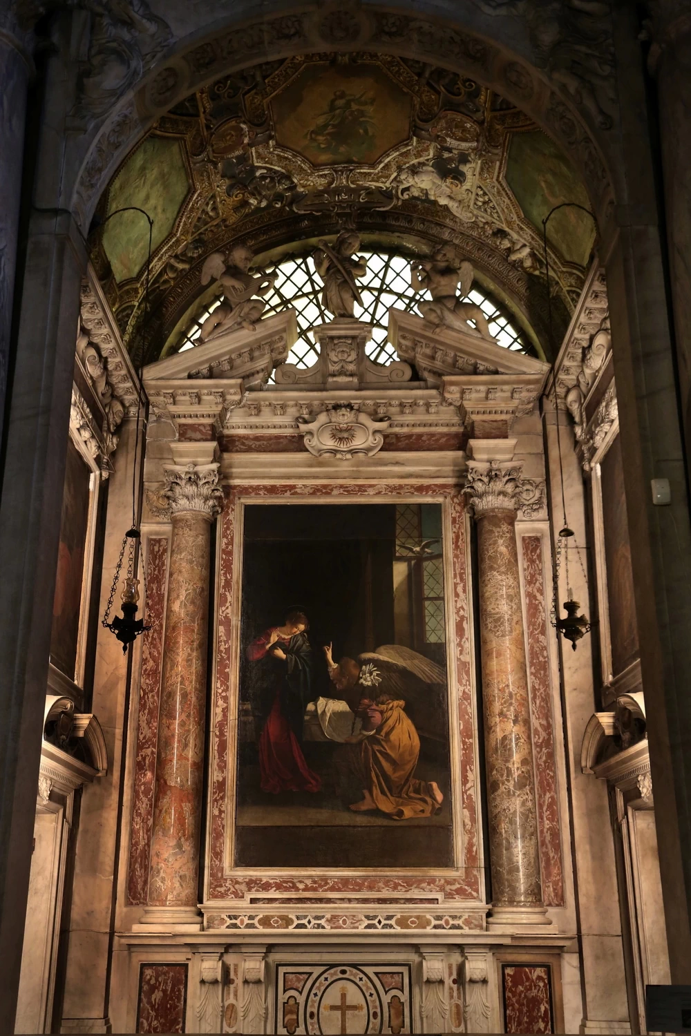 Annunciazione, 1622, Basilica di San Siro, Genova